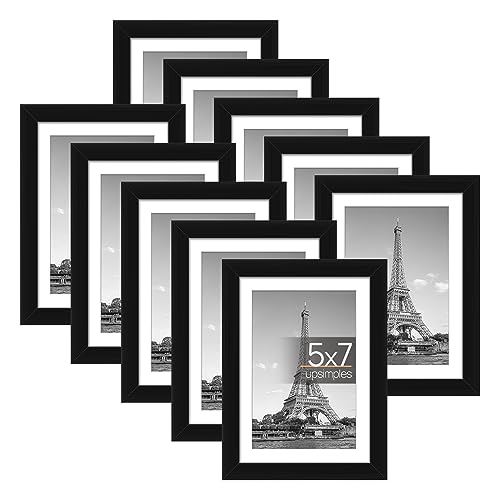 10-Piece upsimples 5x7 Picture Frame Set