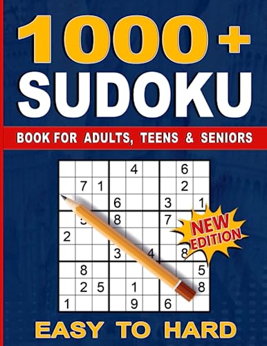1000+ Sudoku Puzzles for Adults