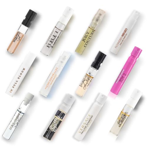 12 High-End Designer Perfumes Sampler Set for Women by Infinite Scents