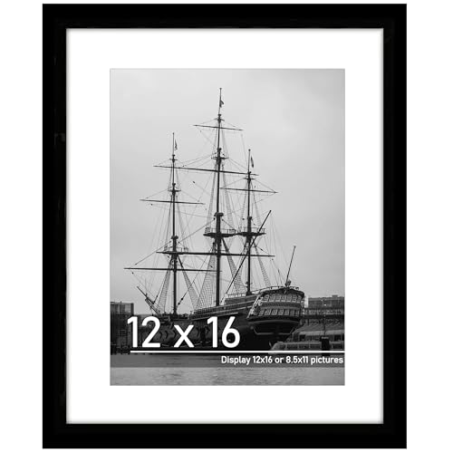 12x16 Picture Frame, Black