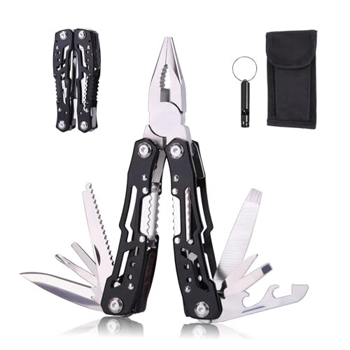 14-in-1 Multitool Pliers with Whistle