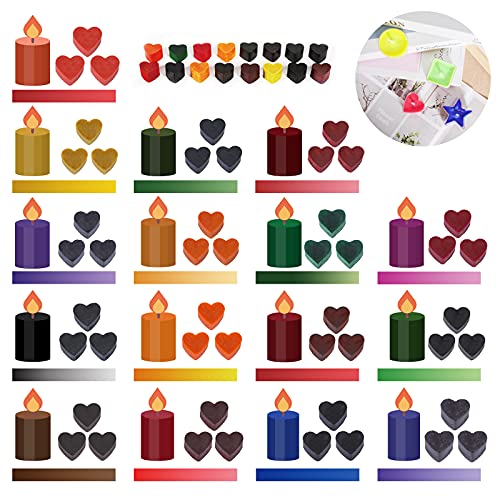 16-Color Candle Dye Set