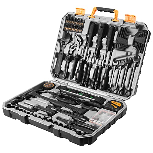 178 Piece Home Tool Kit with Plastic Box
