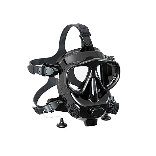 180° Full Face Scuba Diving Mask with Camera Mount