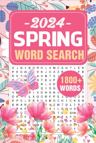1800+ New Words Spring Word Search