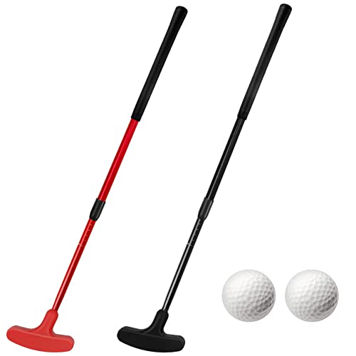 2-Pack Golf Putter Set with Adjustable Length