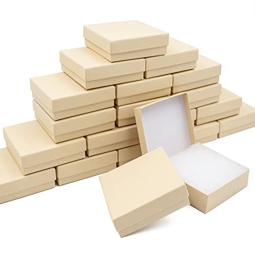 20 Pack Cardboard Jewelry Gift Boxes
