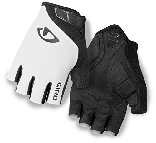 2021 Giro Jag Mens Road Cycling Gloves - White, Large