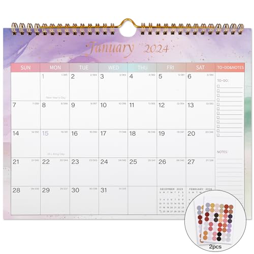 2024 Calendar - 18 Monthly Wall Calendar