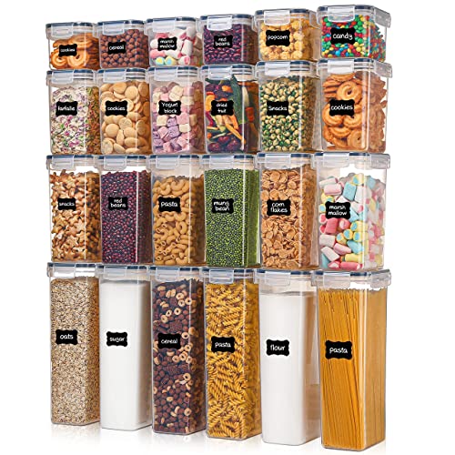 24 Pcs Airtight Food Storage Containers with Lids