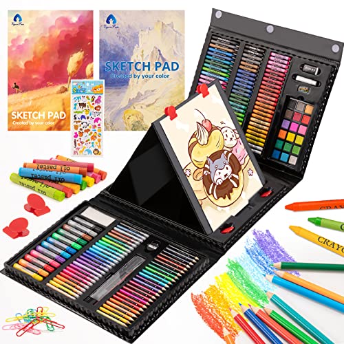 240-Piece Art Set Crafts Drawing Kits