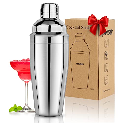 25oz Cocktail Shaker with Built-In Strainer