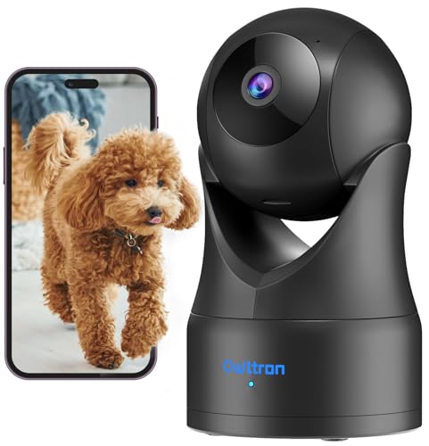 2K 360 Indoor Security Camera with Motion Detection & 2-Way Audio