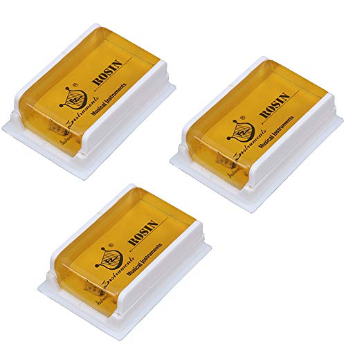 3 Pack EastyGold Yellow Rosin for String Instruments