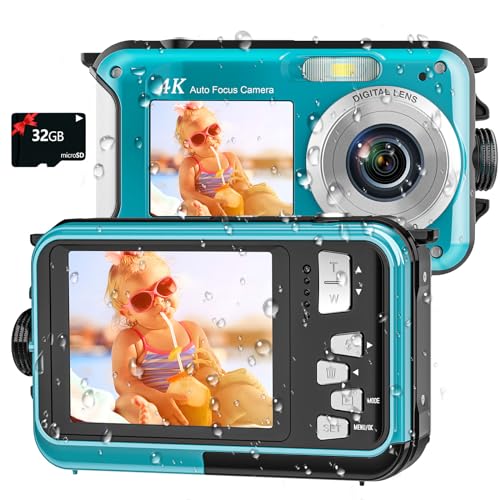 4K Waterproof Compact Floatable Digital Camera