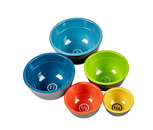 5-Piece Melamine Pinch Bowl Set