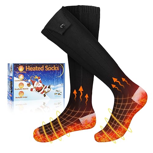 5000mAh Rechargeable Electric Heated Socks for Outdoors