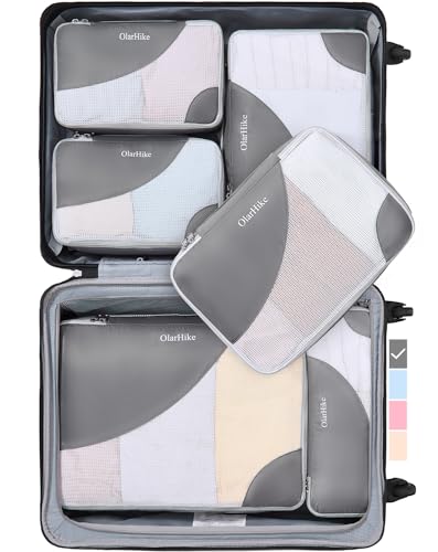 6-Piece Packing Cubes Set for Travel