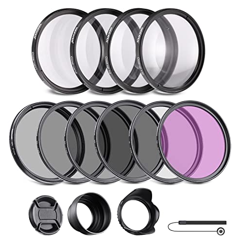 67mm Photography Lens Filter and Hood Kit