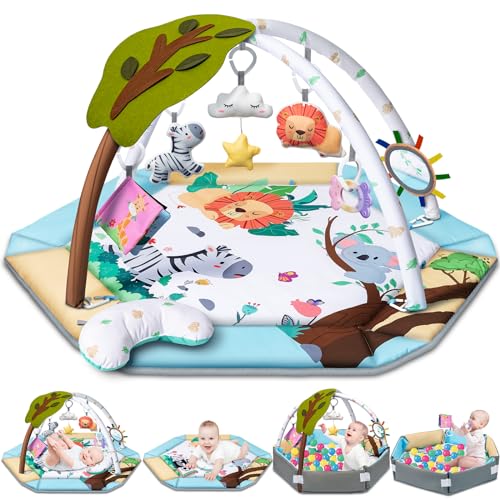 8-in-1 Tummy Time Mat & Ball Pit