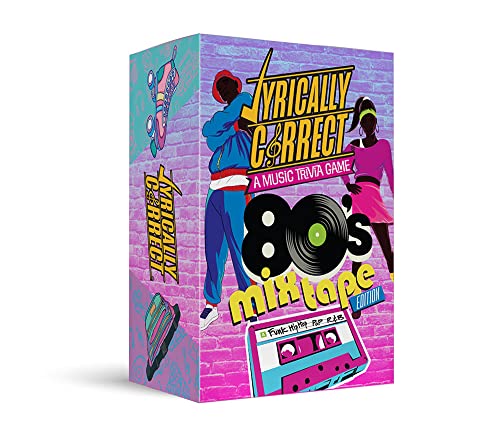 80's Mixtape Trivia Card Game: Fun for All Ages