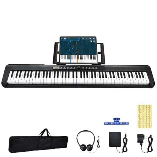 88 Key Electronic Piano with Bluetooth