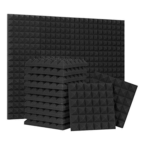 Acoustic Foam Panels 24 Pack