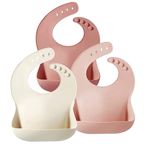 Adjustable Silicone Bibs for Babies