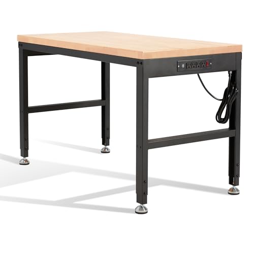 Adjustable Workbench for Heavy-Duty Projects