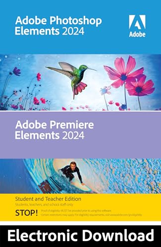 Adobe Elements 2024 Student & Teacher Edition