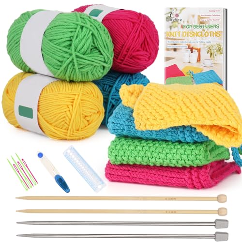 Aeelike Knitting Kit for Beginners