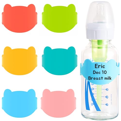 Aelop Baby Bottle Labels for Daycare - Pack of 6