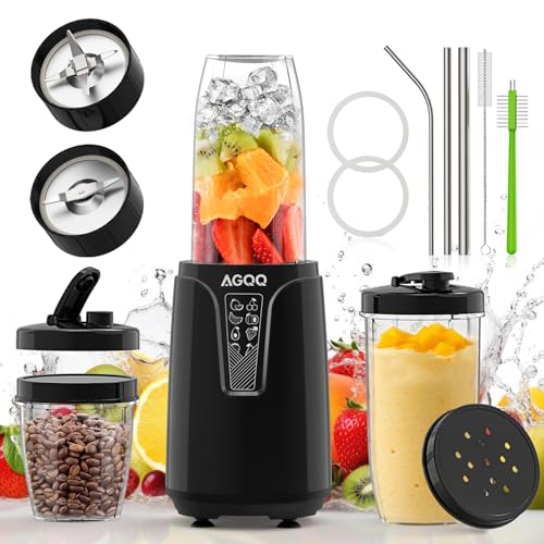AGQQ 850W Personal Blender with 17-Piece Set