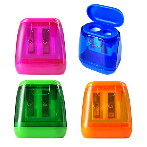 Aipker Colorful Compact Pencil Sharpeners for School and Office