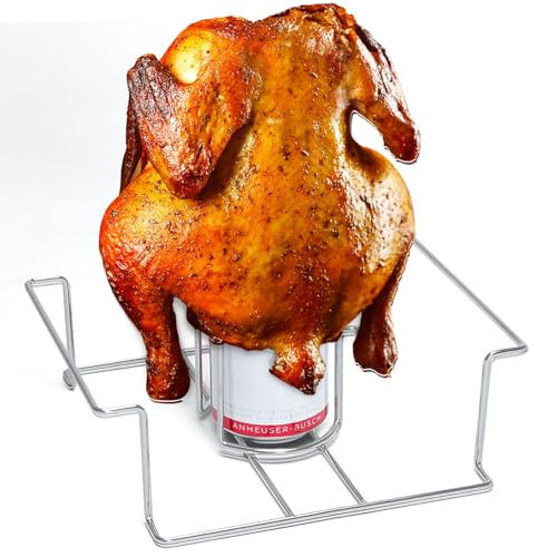 Ajimy Stainless Steel Beer Can Chicken Roaster