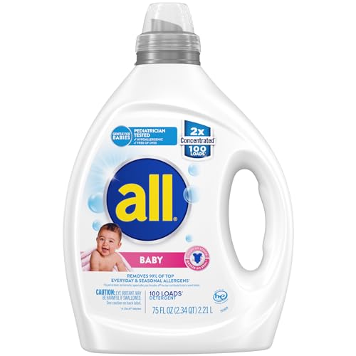 all Baby Liquid Laundry Detergent