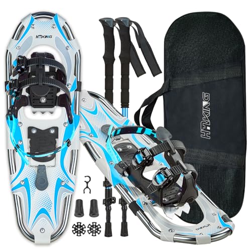 All-Terrain Snowshoes Kit with Adjustable Trekking Poles