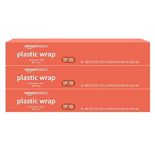 Amazon Basics Plastic Wrap Set