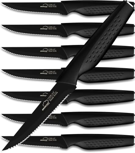 Amorston Stainless Steel Steak Knife Set