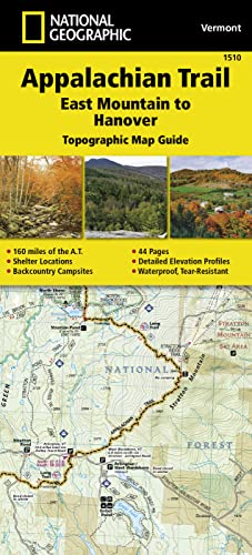 Appalachian Trail Map Guide Vermont