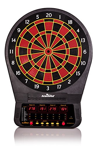 Arachnid Cricket Pro 650 Electronic Dartboard with Micro-Thin Dividers