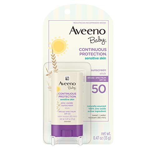 Aveeno Baby Mineral Sunscreen Stick SPF 50 0.47 oz