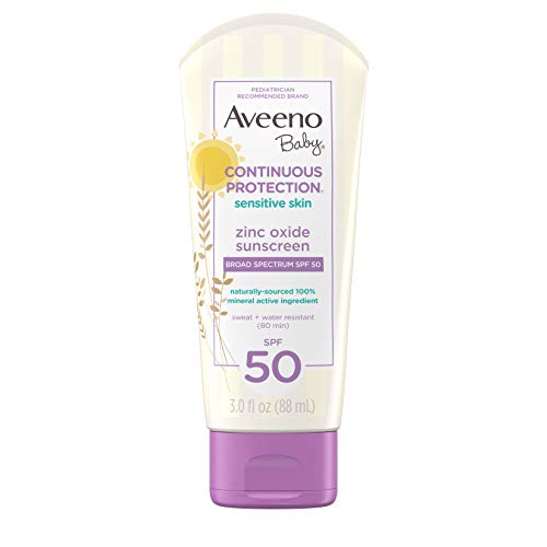 Aveeno Baby Sunscreen SPF 50, Travel-Size