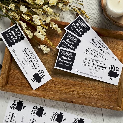 Avery 2.75" x 8.5" Printable Raffle Tickets (100 count)