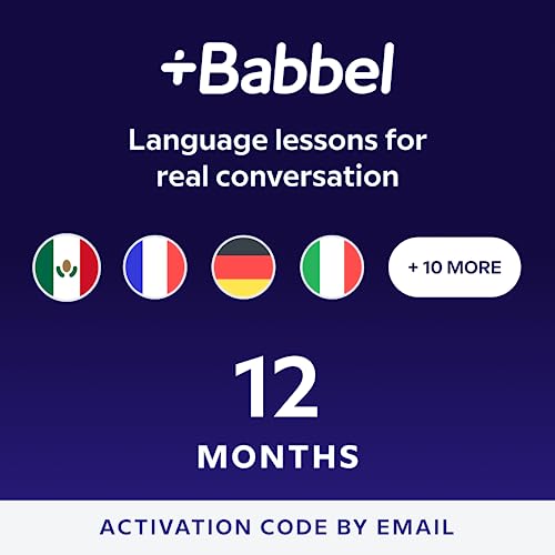 Babbel: 12 Month Subscription - Learn 14 Languages on iOS, Android, Mac & PC