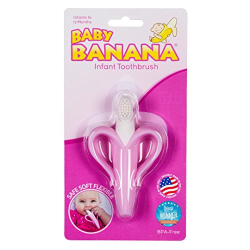 Baby Banana Brush & Teether