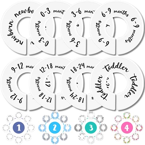 Baby Closet Size Dividers Set by Eli with Love