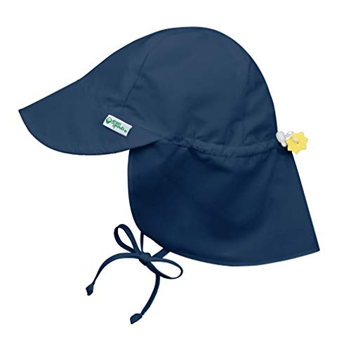 Baby Flap Sun Hat, Navy