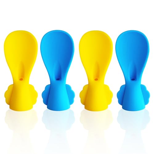 Baby Food Pouch Silicone Spoon Toppers