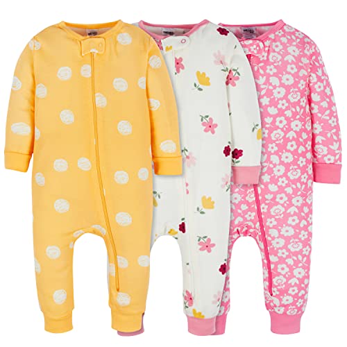 Baby Girl's 3-Pack Fox Pajamas